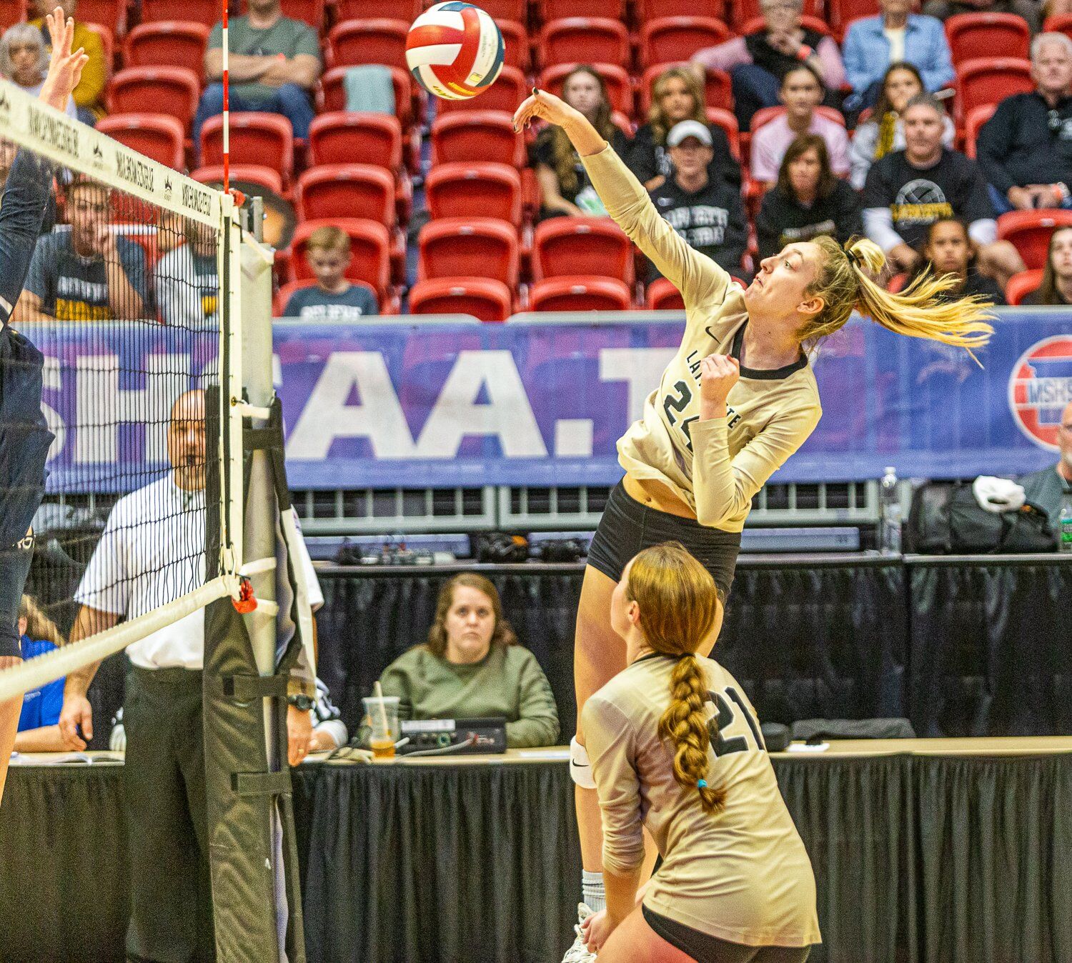 Lafayette vs. Liberty North girls volleyball